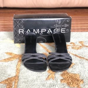 Black Rampage High Heels